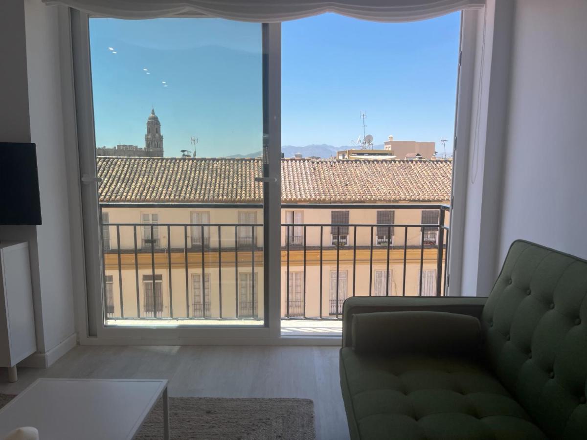 Homely Malaga Cienfuegos, Plaza De La Merced Con Vistas Ngoại thất bức ảnh